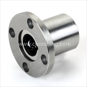 Round flange linear bearing of 440C stainless steel